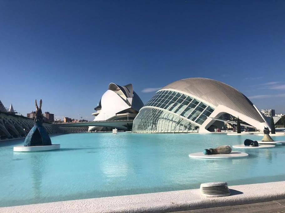 Loft Con Estilo Y Terraza En Centro Historico Leilighet Valencia Eksteriør bilde