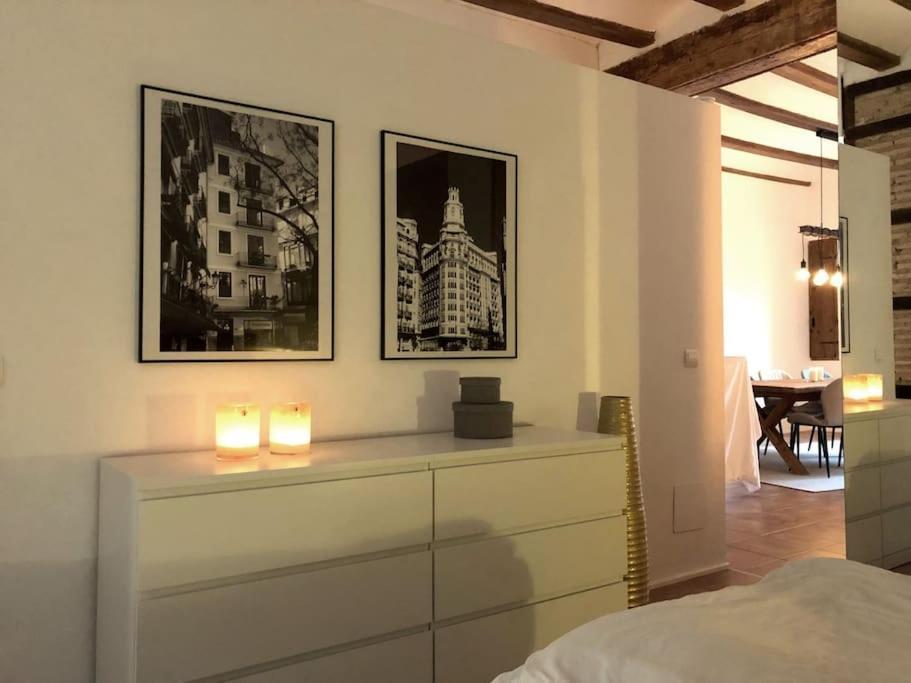 Loft Con Estilo Y Terraza En Centro Historico Leilighet Valencia Eksteriør bilde