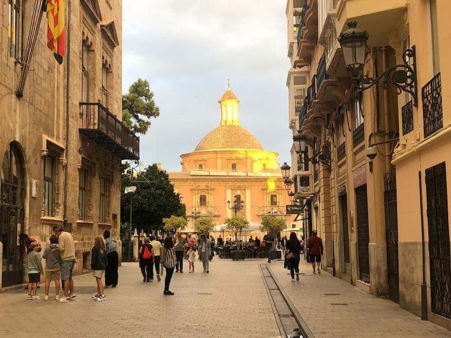 Loft Con Estilo Y Terraza En Centro Historico Leilighet Valencia Eksteriør bilde